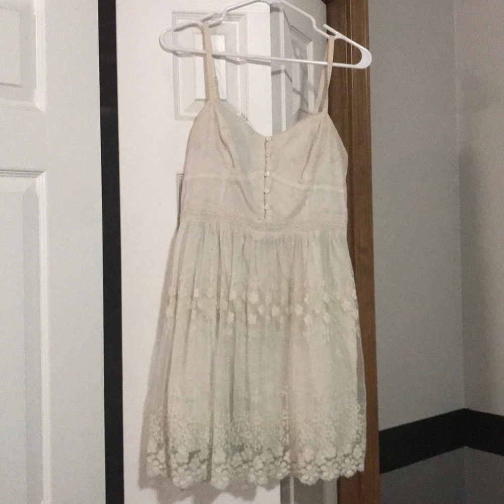 Cream AE Dress